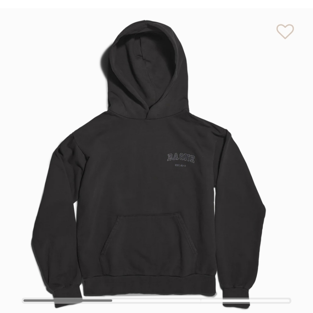 NWT Dagne Dover black hoodie